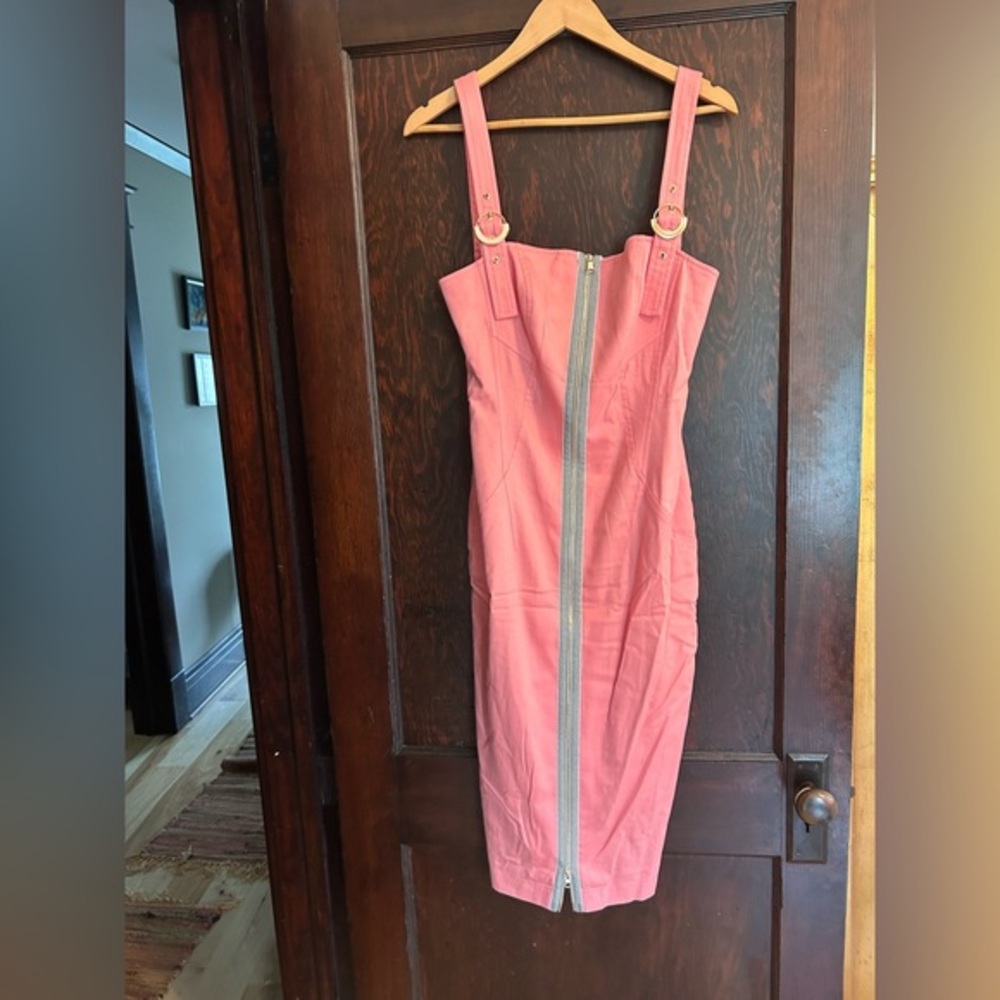 BGL Pink Zippered Dress
